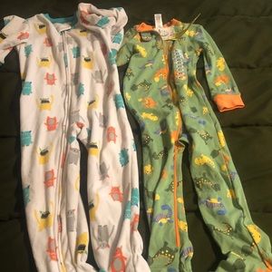 Foot in PJ’s